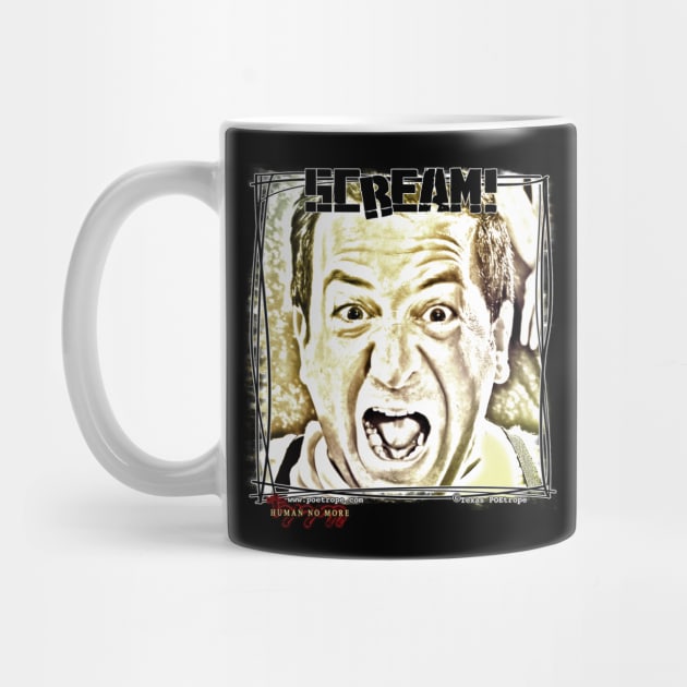 Mug & Travel Mug_Mister B. "SCREAM!" by texaspoetrope